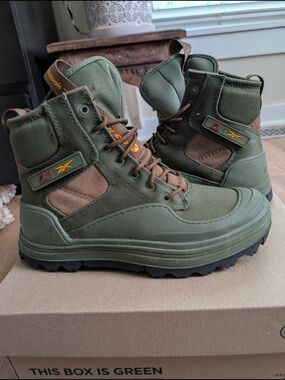 Women's Olive Green Tactical Boots - Rothco/Reebok Collaboration